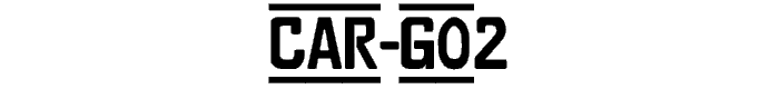 CAR-GO 2 font